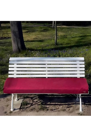 Iç Ve Dış Mekan Bank Minderi Güneş Dayanımlı Uzun Koltuk Minderi 100 X 45 X 8 Cm Bordo