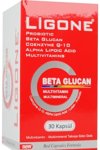 Ligone Beta Glucan 30 Kapsül