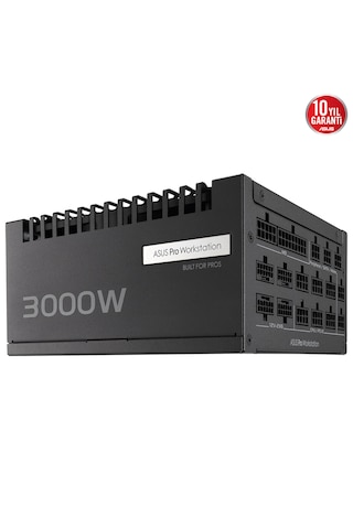 Asus Pro Ws 3000w 80 Plus Platinum Atx 3.1 Güç Kaynağı 90ye00z0-b0ea00 Pro-ws-3000p