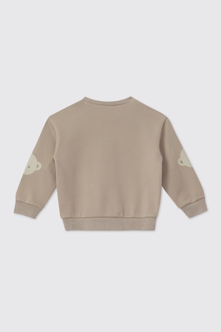 Panço Erkek Bebek Bisiklet Yaka Bej Sweatshirt 2621bb08007 Krem