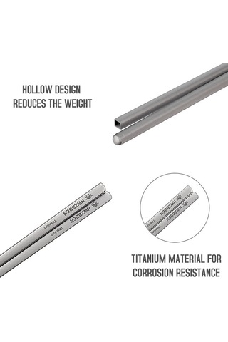 Mufunye Titanyum Çubuk Ve Kaşık Seti - 233mm Çubuk, 185mm Kaşık, Hafif Ve Dayanıklı Çok Renkli