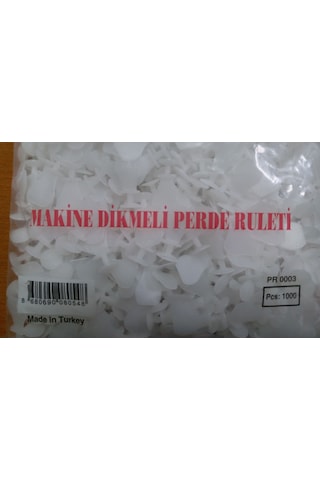 Makine Dikmeli Perde Düğmesi Tül Perde Düğmesi (1000 Adet)