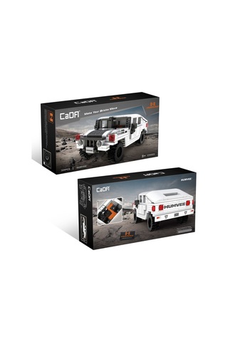 C55022w Humvee Jeep Blok Seti 328 Parça-vagon Life