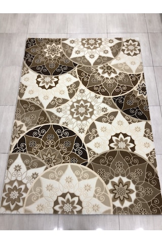 Flora Halı Lavin 0018 A 165X230 Krem Kahve 4 M2 Halı !