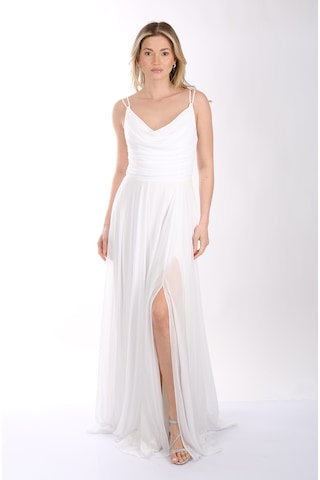 Abiye Elbise Dori 00kb5090 Beyaz