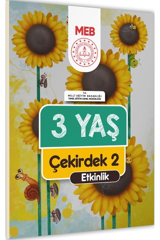3 Yaş Okul Öncesi Meb Etkinlik Kitabı 2 Li Set Çekirdek Eğlenceli