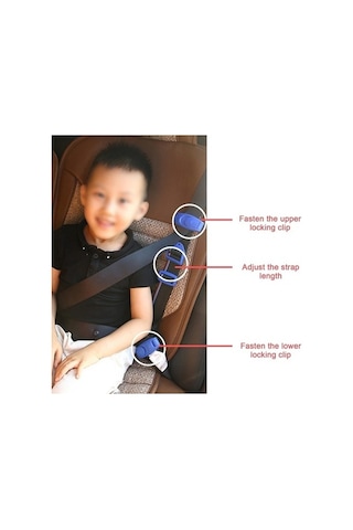 Tongxida Araba Çocuk Koltuğu Emniyet Kemeri Ayarı Kırmızı, Çarpışma Önleyici Limit Sabitleyici