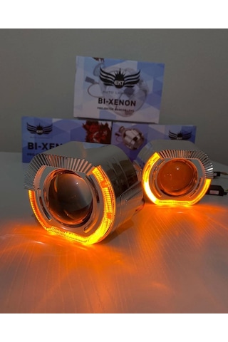 2.5 İnç J Model Bi-xenon Mercek Turuncu Angel