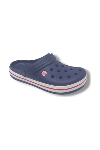 Zerhan Cflex 145 Unisex Lacivert Kırmızı Beyaz Sabo Terlik Sandalet Lacivert
