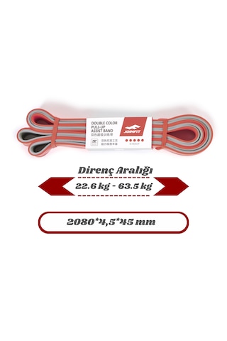 Joinfit Direnç Lastiği Ve Egzersiz Bandı X-heavy - Kırmızı