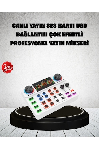 Znv Zenvia Mey İthalat Canlı Yayın Ve Karaoke İçin Profesyonel Ses Kartı Bluetooth Destekli Znv2025 Cmn