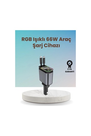 Bfs Bmw, Mercedes, Audi, Volkswagen Araçlar İçin 4 Ü 1 Arada Hızlı Şarj Cihazı