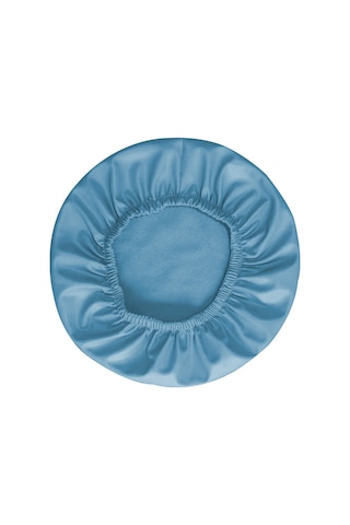 Gajeena Pu Suya Ve Yağa Dayanıklı Dairesel Bar Tabure Kılıfı - Ev, Bar, Restoran İçin Evrensel Uyumlu Masa Sandalyesi Koruması Göl Mavisi Gri DiğER