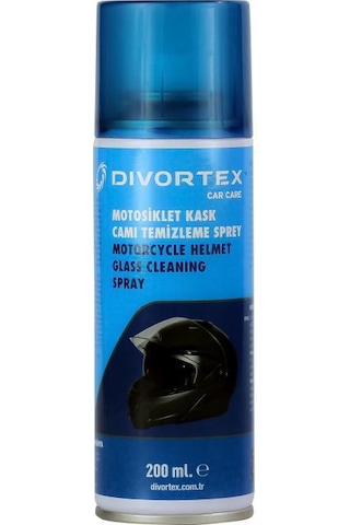Divortex Motosiklet Kask Camı Temizleme Spreyi 200 ML