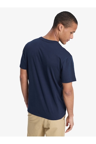 Quiksilver Quıksılver Ev Comp Logo Erkek Total Eclipse - Solid T-shırt Eqyzt08182-6800 Lacivert