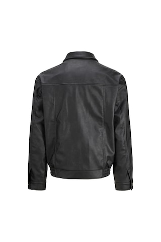 Jack & Jones Jjmarlon Pu Jacket Siyah