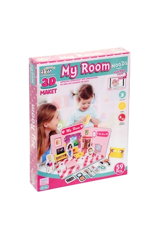 Benim Odam Maket 3  Boyutlu Puzzle