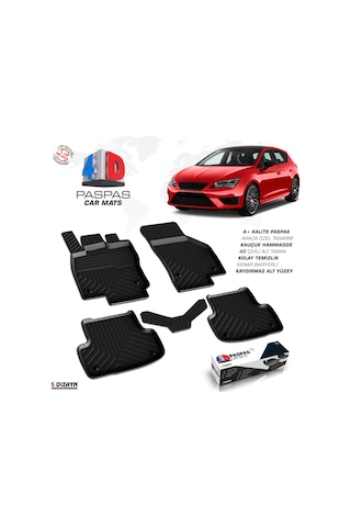 Seat Leon 4d Havuzlu Paspas 2013-2020 A+kalite