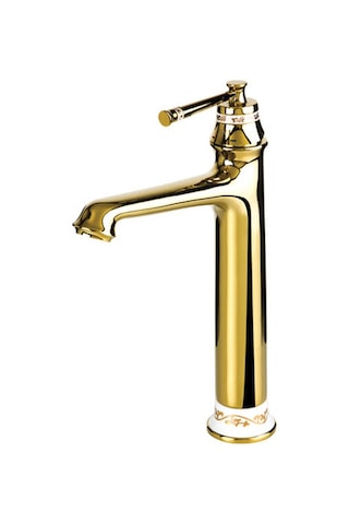 Newarc Pera Çanak Lavabo Bataryası Altın 961001