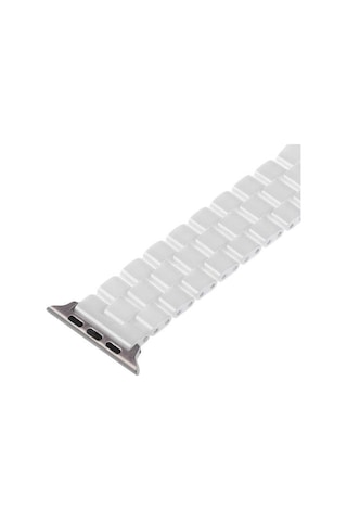Watch Ultra 49mm Kordon Uyumlu Krd-15 Metal Strap Kayış Clo- Siyah