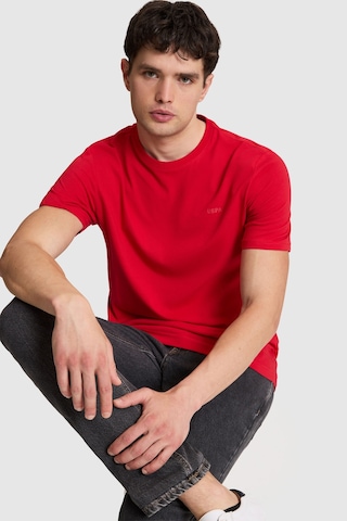 U.S. Polo Assn. U.s. Polo Assn. Erkek Kırmızı Tişört Basic 50327022-vr171 Basıc Kırmızı