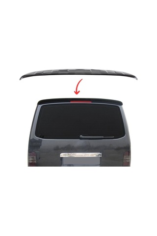 Vw Transporter T5 T6 Piano Black Spoiler Abs Plastik 2005-2016