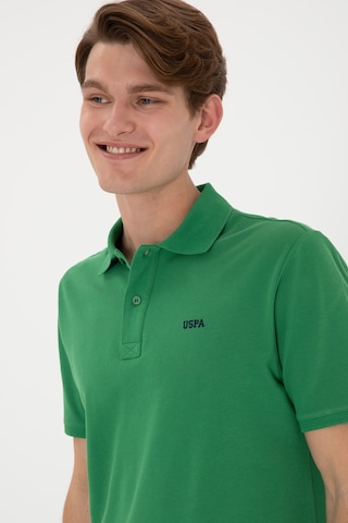 U.S. Polo Assn. Erkek Regular Fit Polo Yaka Yeşil Basic Tişört 50306007-VR054