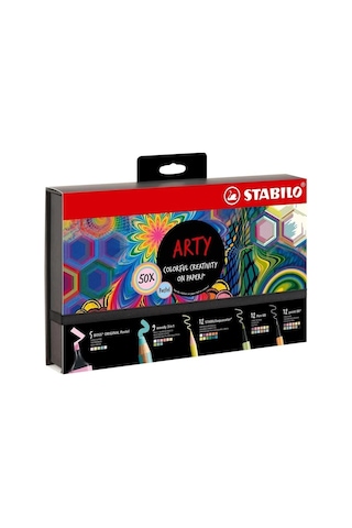 Stabilo Arty Creative Pastel Boyama Seti 50'li