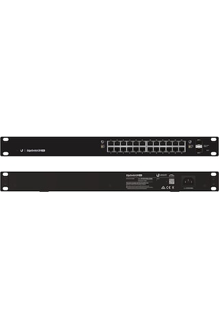 Ubiquiti Ubnt ES-24-250W 24 Port 10/100/1000 Mbps Yönetilebilir Poe Switch