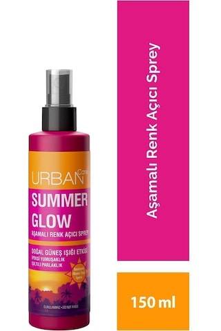 Urban Care Summer Glow Aşamalı Renk Açıcı Sprey 150 ML