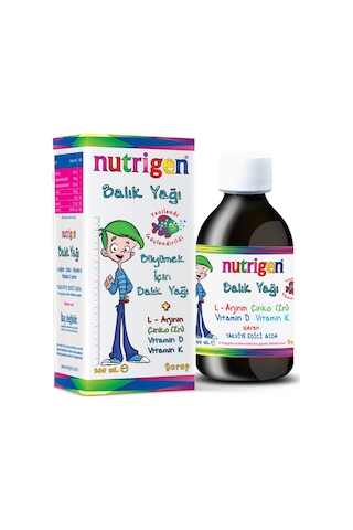 Nutrigen Balık Yağı Şurup 200   ML