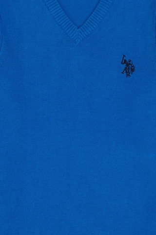U.s. Polo Assn. Erkek Çocuk Kobalt Kazak /triko 50294200-vr077 Kobalt Mavi