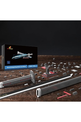 Jm Bricklayer Ninjago Katana Yapı Taşları Seti, Oyuncak Yapı Blokları Parçalı Setler