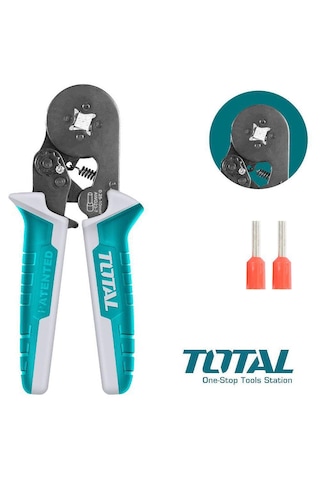 Total Yüksük Sıkma Pensesi Sıkma Aralığı 0,25-10 Mm2 Thcpg2510