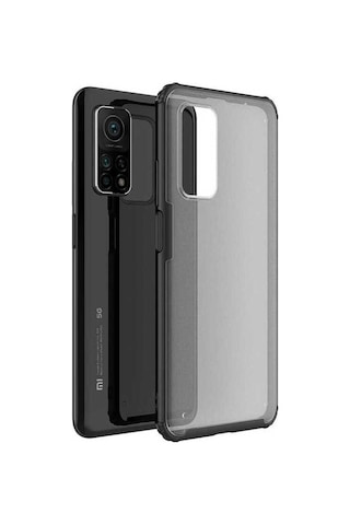 Xiaomi Mi 10t Pro 5g Kılıf Zore Volks Kapak Siyah
