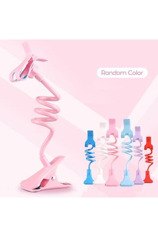 Springsun Evrensel 360 Derece Dönebilir Hafif Ve Taşınabilir Silikonlu Telefon Tutucu, Renk Seçeneği