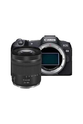 Canon Eos R8 Body + Rf 24-105mm F/4-7.1 Is Stm Lens