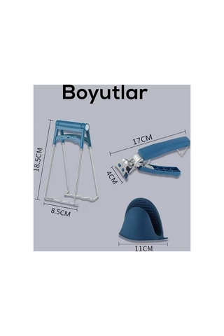 Sıcaklık Önleyici 4lü Set Evimdeyokyok Çok Renkli