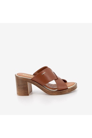 IGI&Co Cuoio Terlik Kadın 1194211 Igı&co Dfb 11942 Wıth Heel Tan Kahverengi