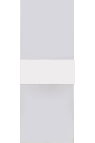 Hangfox Led Duvar Lambası 6w 6500k Beyaz Işık, Modern İç Mekan Koridor Yatak Odası Salon Dekorasyonu, Demir+akrilik, 29x11cm Beyaz Kutulu Dik Açı Diğer