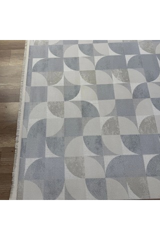 Hoom Rugs Grandy 5210 Vizon Kaymaz Pamuk Taban Modern Halı Vizon