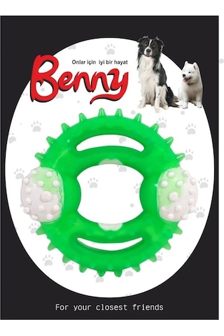 Benny Diş Kaşıma Köpek Oyuncağı Yuvarlak 9.5 CM