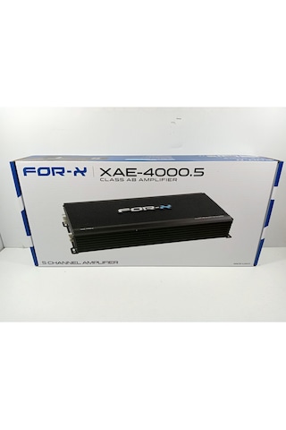 For-x Xae-4000.5-4x70w Rms-1x200w Rms-5 Kanallı Profesyonel-kaliteli-bas Kumandalı -amfi