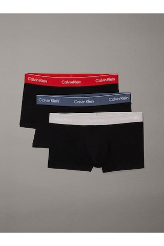 Calvin Klein Low Rıse Trunk 3pk-7906 Siyah