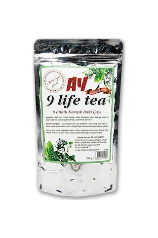 Ay 9 Life Tea 9 Bitkili Karışık Bitki Çayı 100 G