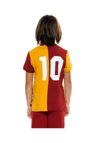 Gsstore Galatasaray Çocuk Metin Oktay T-shirt C88097 Kırmızı - Sarı