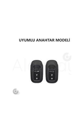 Honda Civic Accord Cr-v Hr-v Zr-v Titan Gri Tpu Anahtar Kılıfı
