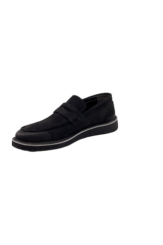 Castle Black 31277-2 Siyah Nubuk Deri Günlük Erkek Casual Ayakkabı Siyah