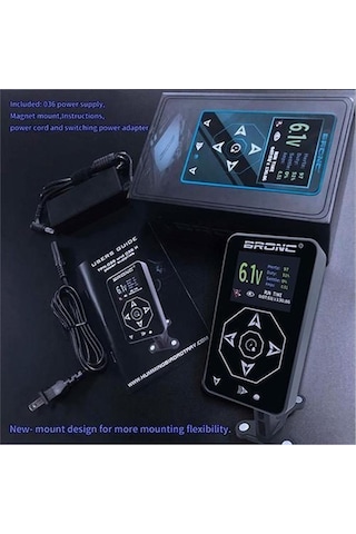 Bronc High Quality Power Supply Full Digital Dövme Adaptörü