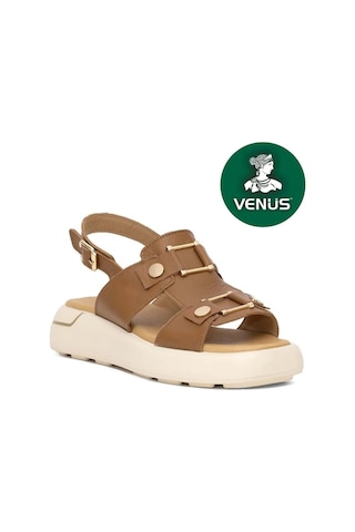 Venüs Kadın Sandalet Taba Ç